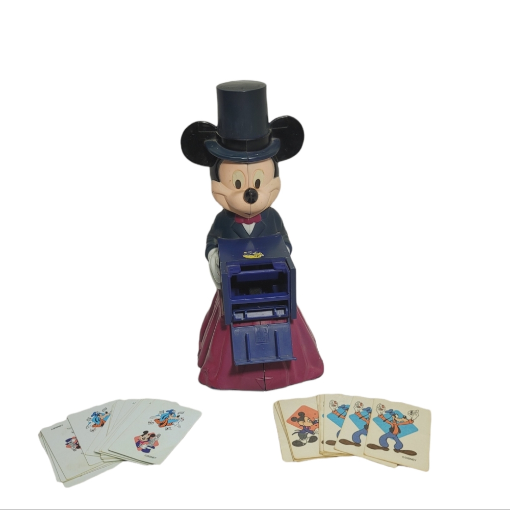 Disney Mickey Mouse Spin A round Game Vtg 1986 Milton Bradley - Read Description